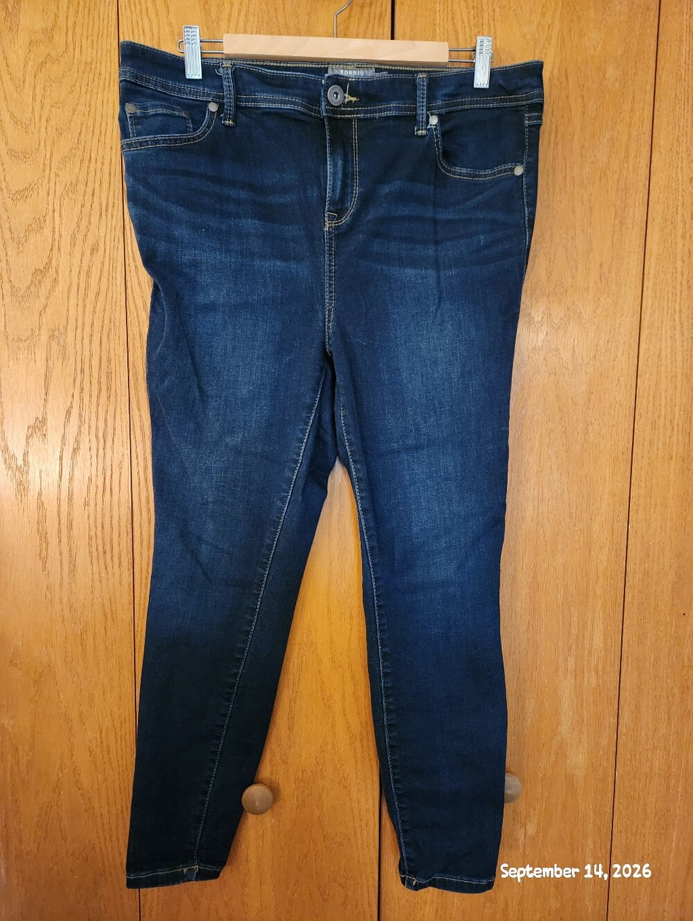 torrid Dark Indigo Skinny Jeans